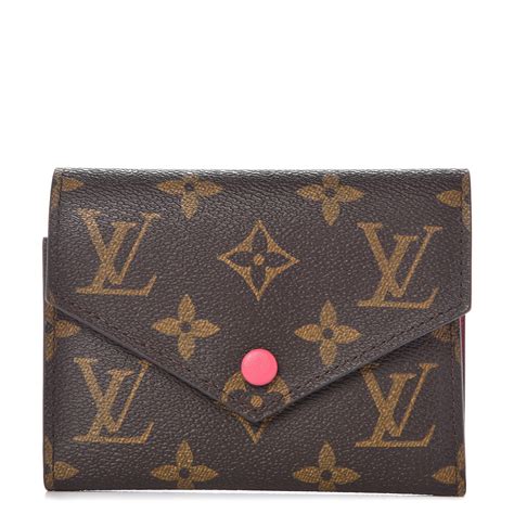 louis vuitton victorine wallet pink.